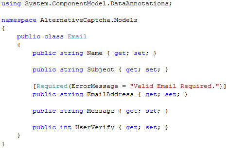 MVC Model