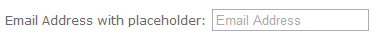 HTML5 Placeholder