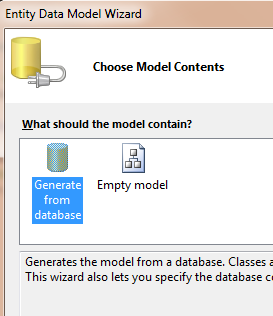 Generate from Database